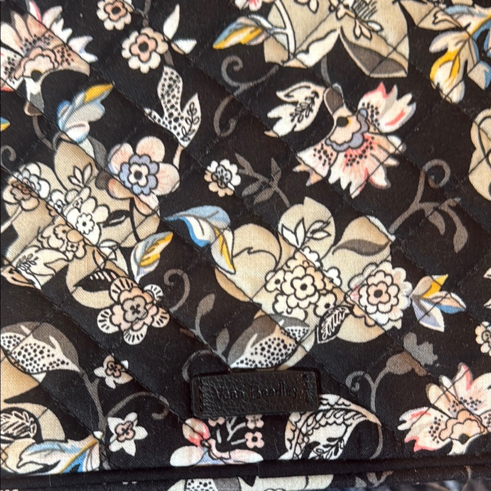 Floral Black and White/ Pastel Makeup Case - Holland Garden - Picture 10 of 12